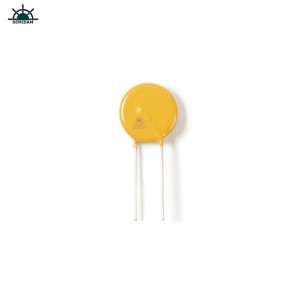 Védő elektronikus alkatrészek túlfeszültség túlfeszültség védelme HVR20D561 cink-oxid varisztorblokk