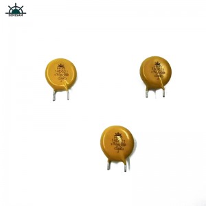 Eredeti gyári jó ár-szolgáltatás, sárga,nagy hullám túlfeszültség 14mm hvr14d621j mov cink-oxid varisztor kereskedelmi egységhez