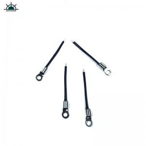 ODM OEM testreszabott szuper minőségű acélgyűrű terminál 1k 10k 100k ohm B érték 3975K NTC termisztor hőmérséklet érzékelő